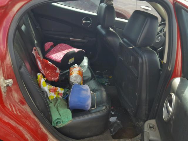 2G2WP552X81110247 - 2008 PONTIAC GRAND PRIX Կարմիր լուսանկար 6