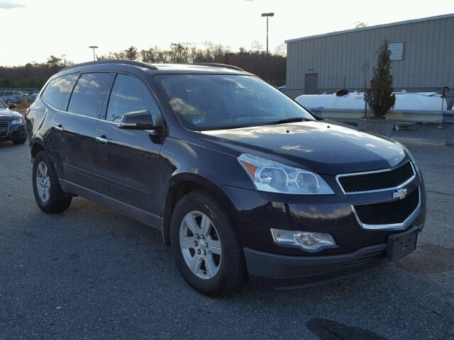 1GNKVJED0CJ389479 - 2012 CHEVROLET TRAVERSE L BLACK photo 1