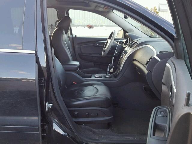 1GNKVJED0CJ389479 - 2012 CHEVROLET TRAVERSE L BLACK photo 5