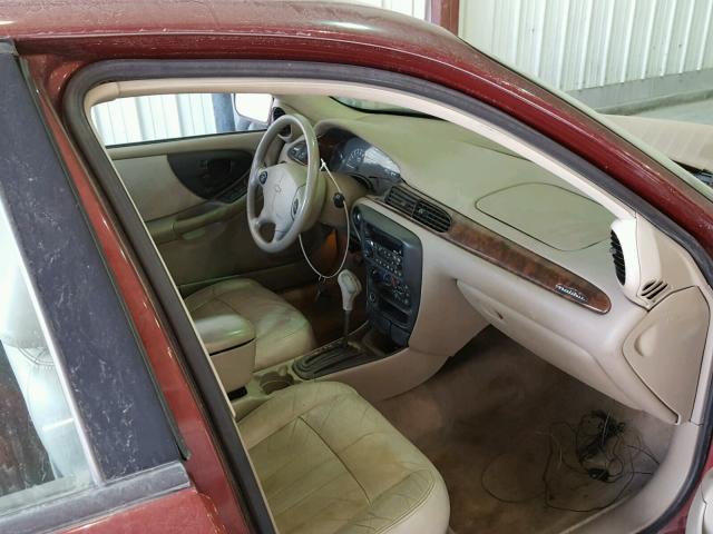 1G1NE52J02M719649 - 2002 CHEVROLET MALIBU LS MAROON photo 5