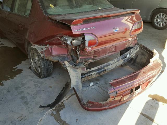 1G1NE52J02M719649 - 2002 CHEVROLET MALIBU LS 栗色 照片 9