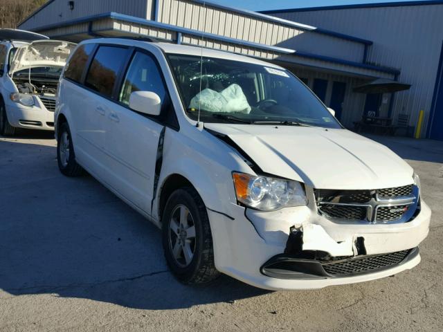 2C4RDGCG7DR553690 - 2013 DODGE GRAND CARA WHITE photo 1