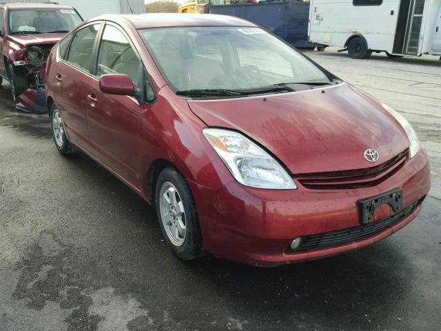 JTDKB20U553030022 - 2005 TOYOTA PRIUS MAROON photo 1