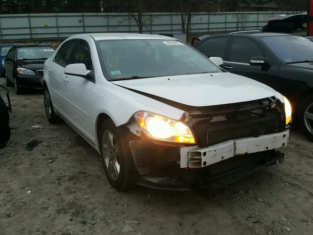 1G1ZC5EB7AF182566 - 2010 CHEVROLET MALIBU 1LT WHITE photo 1