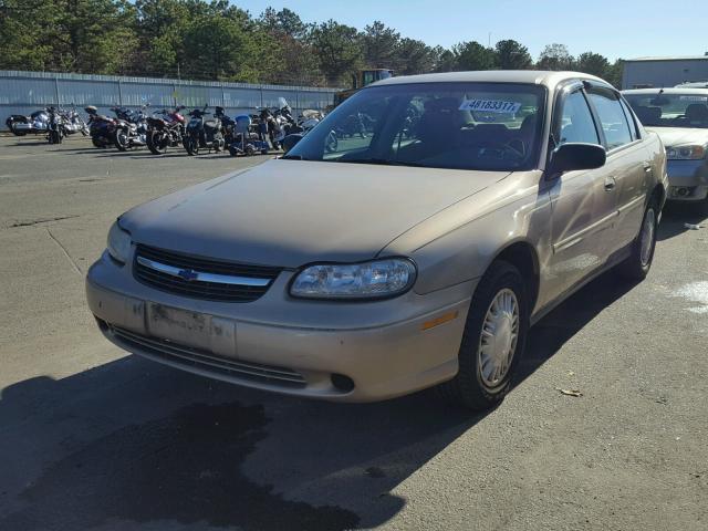 1G1ND52J016244297 - 2001 CHEVROLET MALIBU TAN photo 2