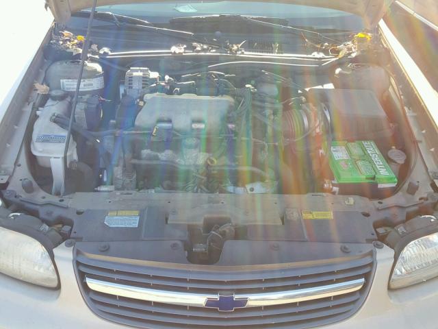 1G1ND52J016244297 - 2001 CHEVROLET MALIBU TAN photo 7