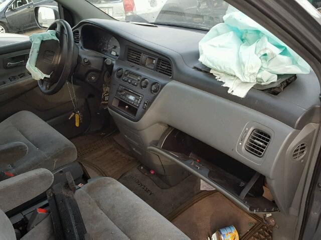 2HKRL18651H581061 - 2001 HONDA ODYSSEY EX BLUE photo 5