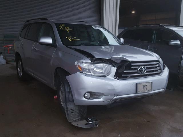 5TDKK3EH9AS010818 - 2010 TOYOTA HIGHLANDER SILVER photo 1