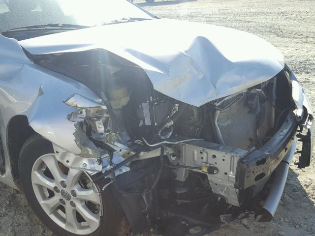 4T1BF3EKXBU753285 - 2011 TOYOTA CAMRY BASE SILVER photo 9
