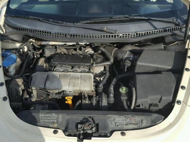 3VWBM31Y34M351813 - 2004 VOLKSWAGEN NEW BEETLE 白色 照片 7