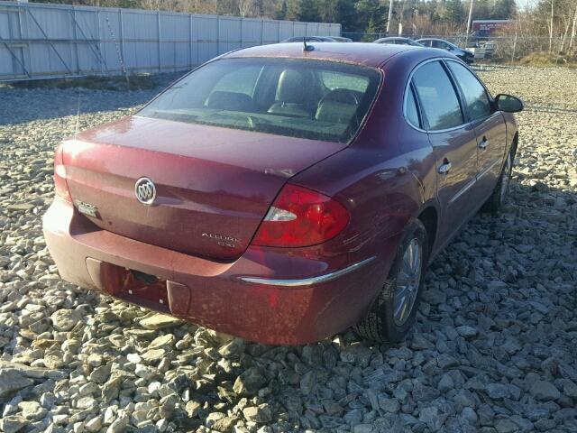 2G4WJ582881213445 - 2008 BUICK ALLURE CXL RED photo 4