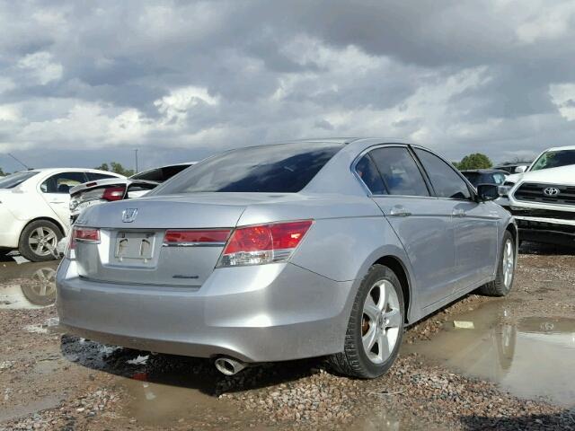 1HGCP2F61BA061727 - 2011 HONDA ACCORD SE SILVER photo 4