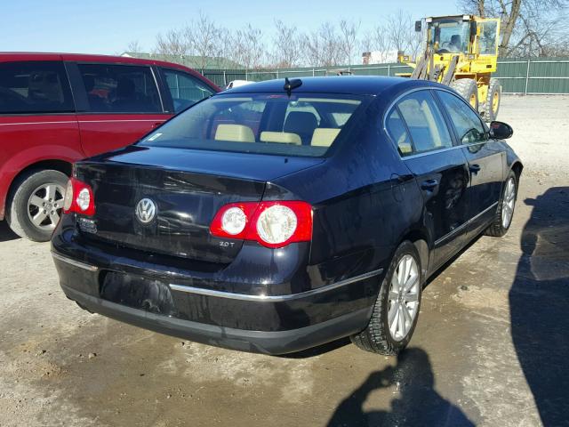 WVWEK93C66E061925 - 2006 VOLKSWAGEN PASSAT 2.0 BLACK photo 4