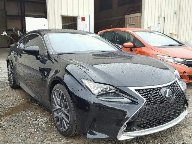 JTHHE5BC7F5001133 - 2015 LEXUS RC 350 BLACK photo 1