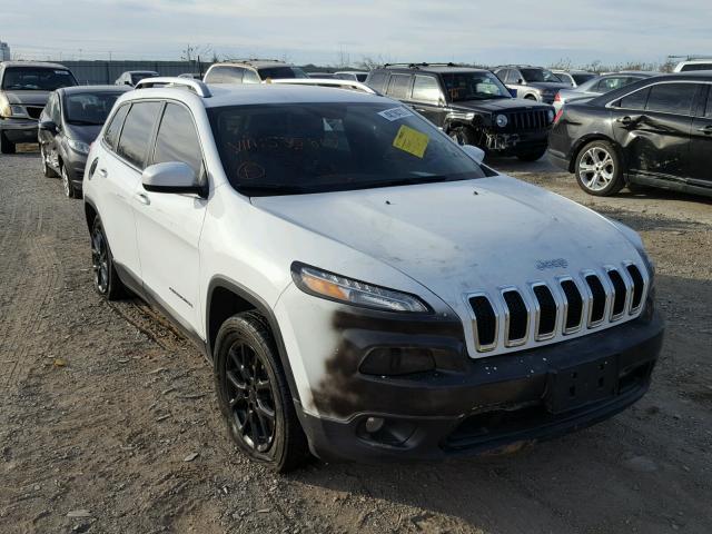 1C4PJLCB0HW535817 - 2017 JEEP CHEROKEE L WHITE photo 1