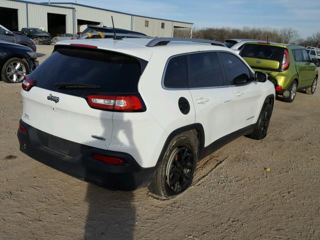 1C4PJLCB0HW535817 - 2017 JEEP CHEROKEE L WHITE photo 4