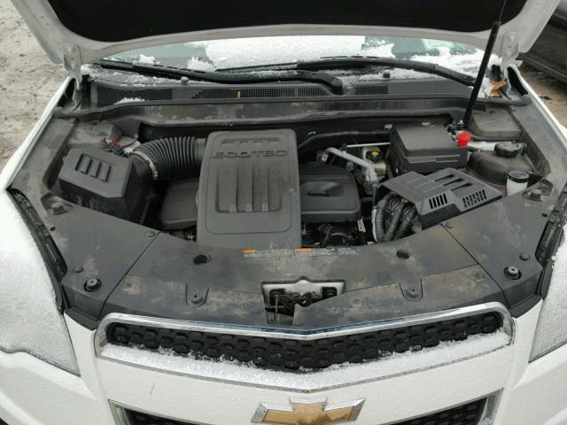 2GNFLFEK6F6211029 - 2015 CHEVROLET EQUINOX LT WHITE photo 7