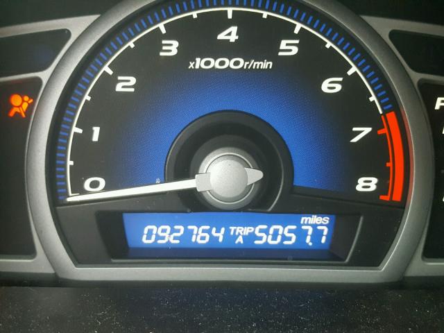 2HGFG12958H503801 - 2008 HONDA CIVIC EXL Qara foto 8