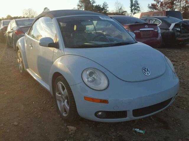 3VWSF31Y26M304480 - 2006 VOLKSWAGEN NEW BEETLE ლურჯი ფოტო 1