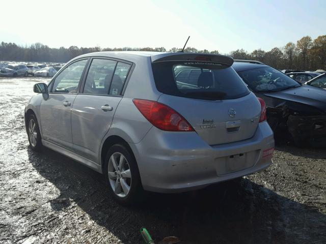 3N1BC1CP7CK242895 - 2012 NISSAN VERSA S SILVER photo 3