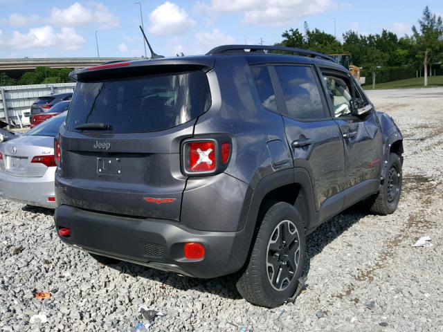 ZACCJBCB4HPE91147 - 2017 JEEP RENEGADE T CHARCOAL photo 4