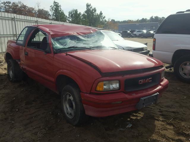 1GTCS194XV8502123 - 1997 GMC SONOMA RED photo 1