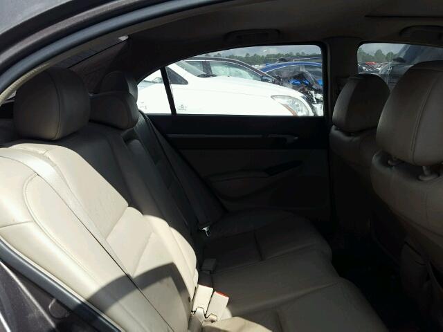 19XFA1F91AE011746 - 2010 HONDA CIVIC EXL Qəhvəyi foto 6