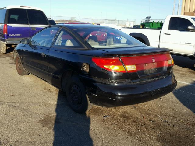 1G8ZF1286XZ175013 - 1999 SATURN SC1 BLACK photo 3