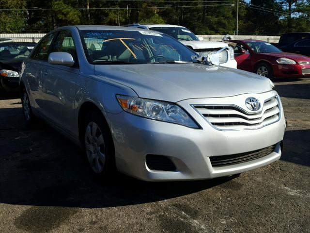 4T1BF3EK0AU114959 - 2010 TOYOTA CAMRY BASE SILVER photo 1