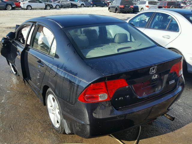 2HGFA16998H357205 - 2008 HONDA CIVIC EXL 黑色 照片 3