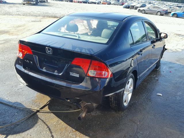 2HGFA16998H357205 - 2008 HONDA CIVIC EXL 黑色 照片 4