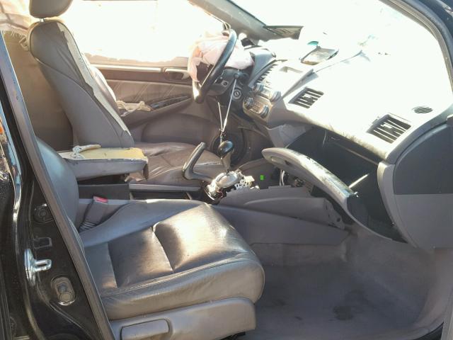 2HGFA16998H357205 - 2008 HONDA CIVIC EXL 黑色 照片 5