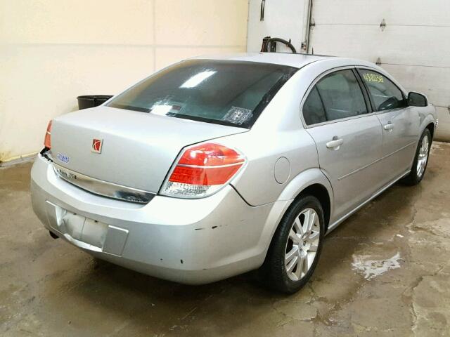 1G8ZS57N37F303839 - 2007 SATURN AURA XE SILVER photo 4