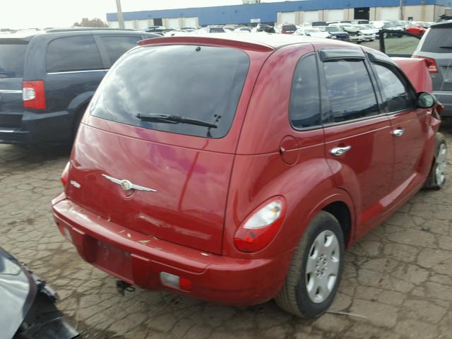 3A8FY48919T509827 - 2009 CHRYSLER PT CRUISER RED photo 4