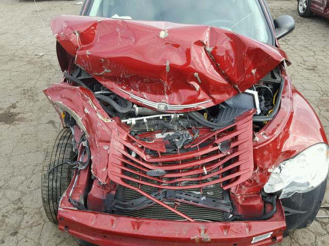 3A8FY48919T509827 - 2009 CHRYSLER PT CRUISER RED photo 7