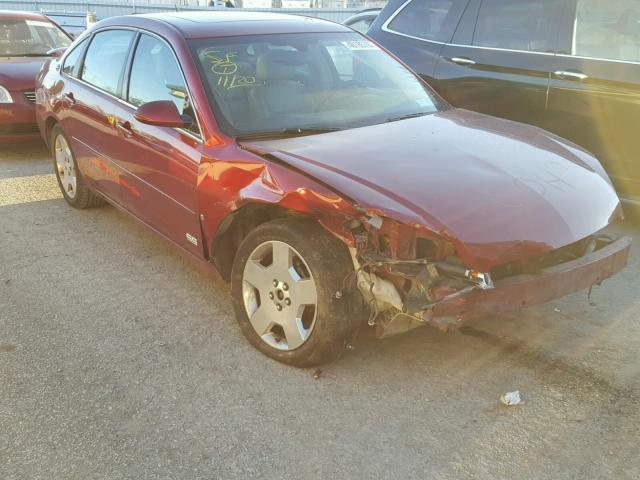 2G1WD58C579354907 - 2007 CHEVROLET IMPALA SUP 勃艮第红 照片 1