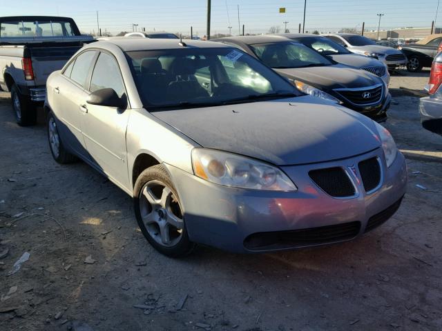 1G2ZG57B984133436 - 2008 PONTIAC G6 BASE GRAY photo 1