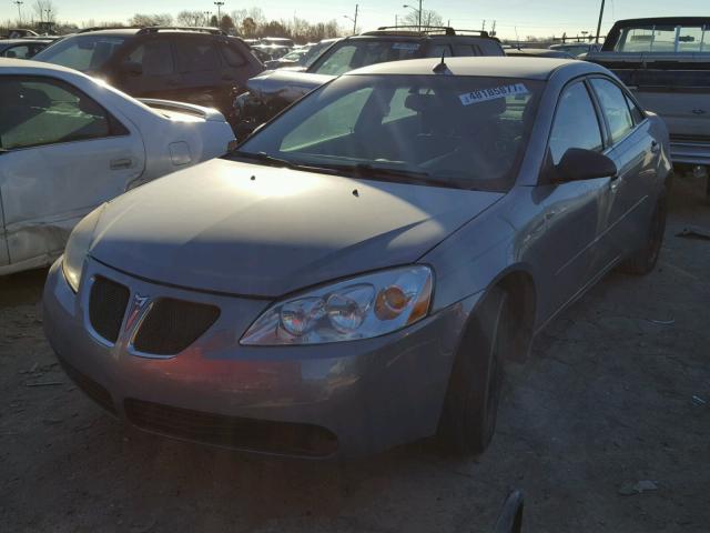 1G2ZG57B984133436 - 2008 PONTIAC G6 BASE GRAY photo 2