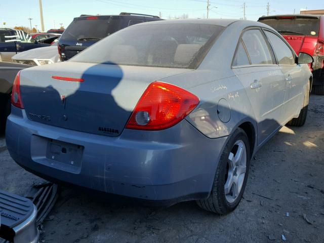 1G2ZG57B984133436 - 2008 PONTIAC G6 BASE GRAY photo 4