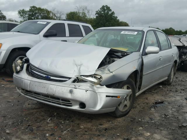 1G1NE52J42M530969 - 2002 CHEVROLET MALIBU LS 银色 照片 2