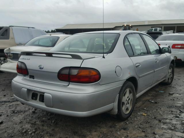 1G1NE52J42M530969 - 2002 CHEVROLET MALIBU LS 银色 照片 4