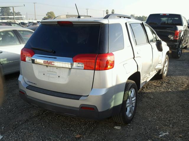 2GKALREK7F6323847 - 2015 GMC TERRAIN SL SILVER photo 4