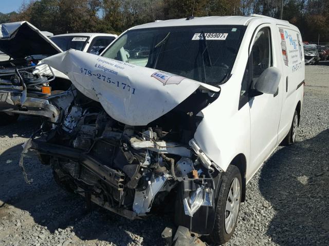 3N6CM0KN7EK701108 - 2014 NISSAN NV200 2.5S WHITE photo 2