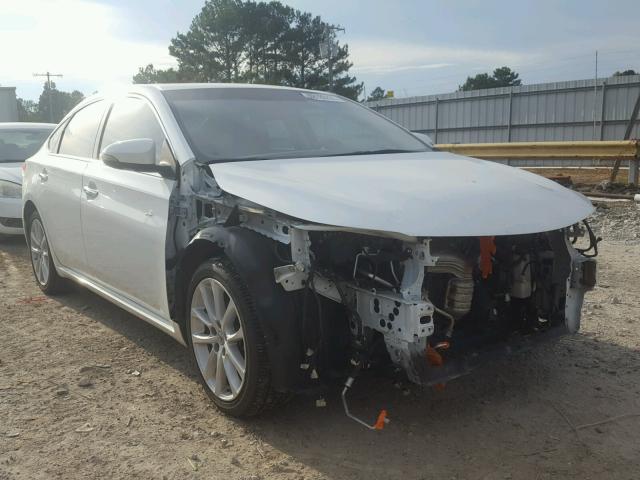 4T1BK1EB8DU013088 - 2013 TOYOTA AVALON BAS WHITE photo 1