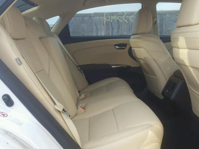 4T1BK1EB8DU013088 - 2013 TOYOTA AVALON BAS WHITE photo 6