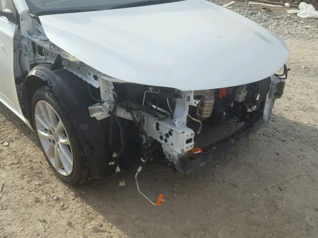 4T1BK1EB8DU013088 - 2013 TOYOTA AVALON BAS WHITE photo 9