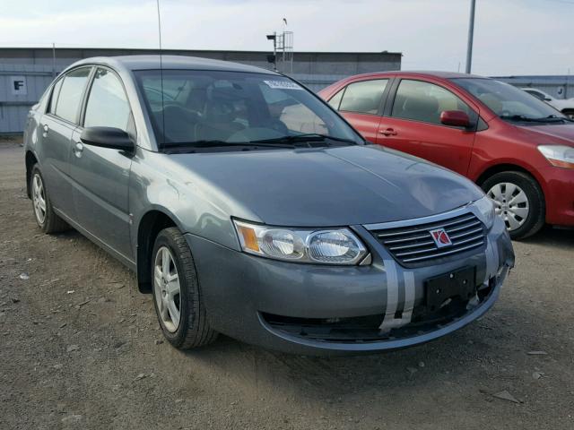 1G8AJ55F86Z203261 - 2006 SATURN ION LEVEL CHARCOAL photo 1