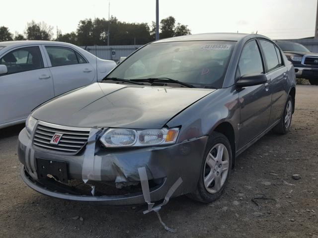 1G8AJ55F86Z203261 - 2006 SATURN ION LEVEL CHARCOAL photo 2
