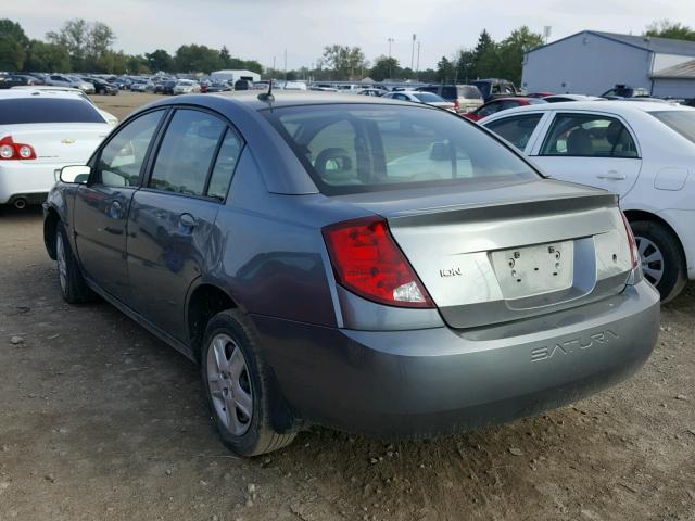 1G8AJ55F86Z203261 - 2006 SATURN ION LEVEL CHARCOAL photo 3