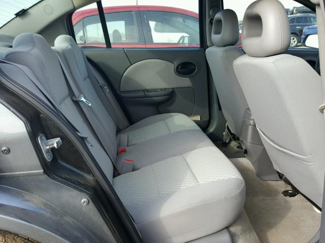 1G8AJ55F86Z203261 - 2006 SATURN ION LEVEL CHARCOAL photo 6